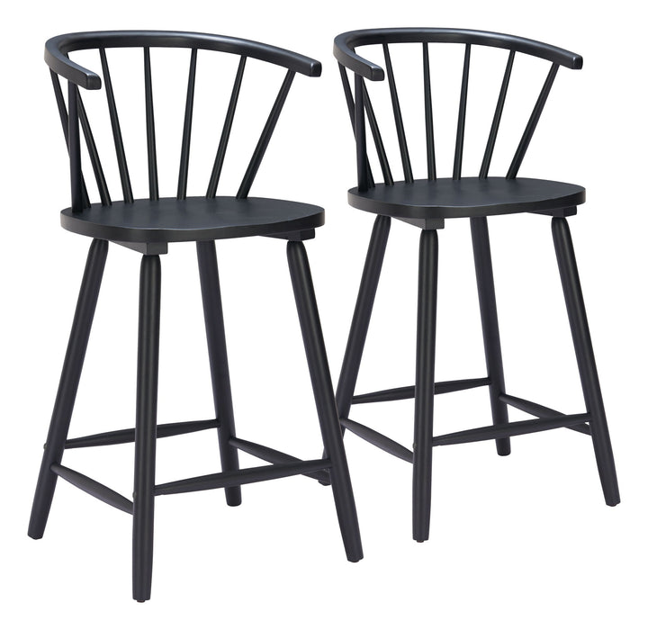 Stenger - Stool (Set of 2) Zuo Modern