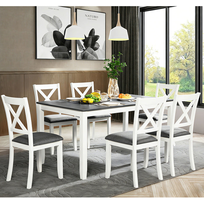Kitchen Dining Set, Rectangular Dining Table Home Essentials