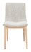 Raha - Dining Chair (Set of 2) - Gray / Whitewashed Zuo Modern