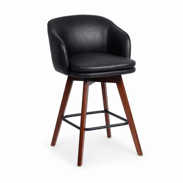 Adjustable Bar Stool - Antique Black Home Essentials