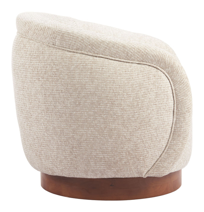 Vinta - Swivel Chair - Beige Zuo Modern