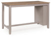 Harperfeld - Rectangular Dining Room Counter Table - Natural / Gray Signature Design by Ashley®