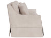 Henri - Skirted Sofa, Special Order - Beige Universal Furniture