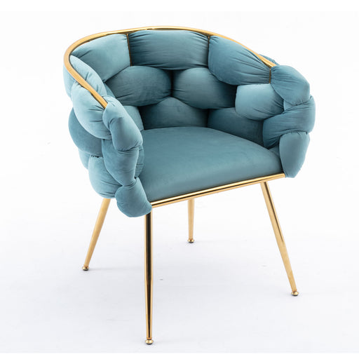 Luxury Modern Simple Leisure Single Sofa Chair Bedroom Lazy Person Household Dresser Stool Manicure Table Back Chair Home Essentials