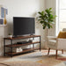 Skyler - TV Media Stand - Dark Cognac Brown Simpli-Home