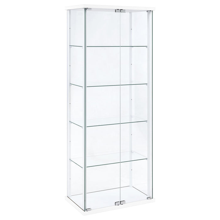 Hyacinth - 4 Shelf Curio Cabinet Furniture Max