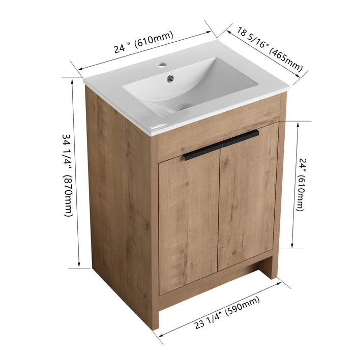 Freestanding Bathroom Vanity With Sink Home Essentials