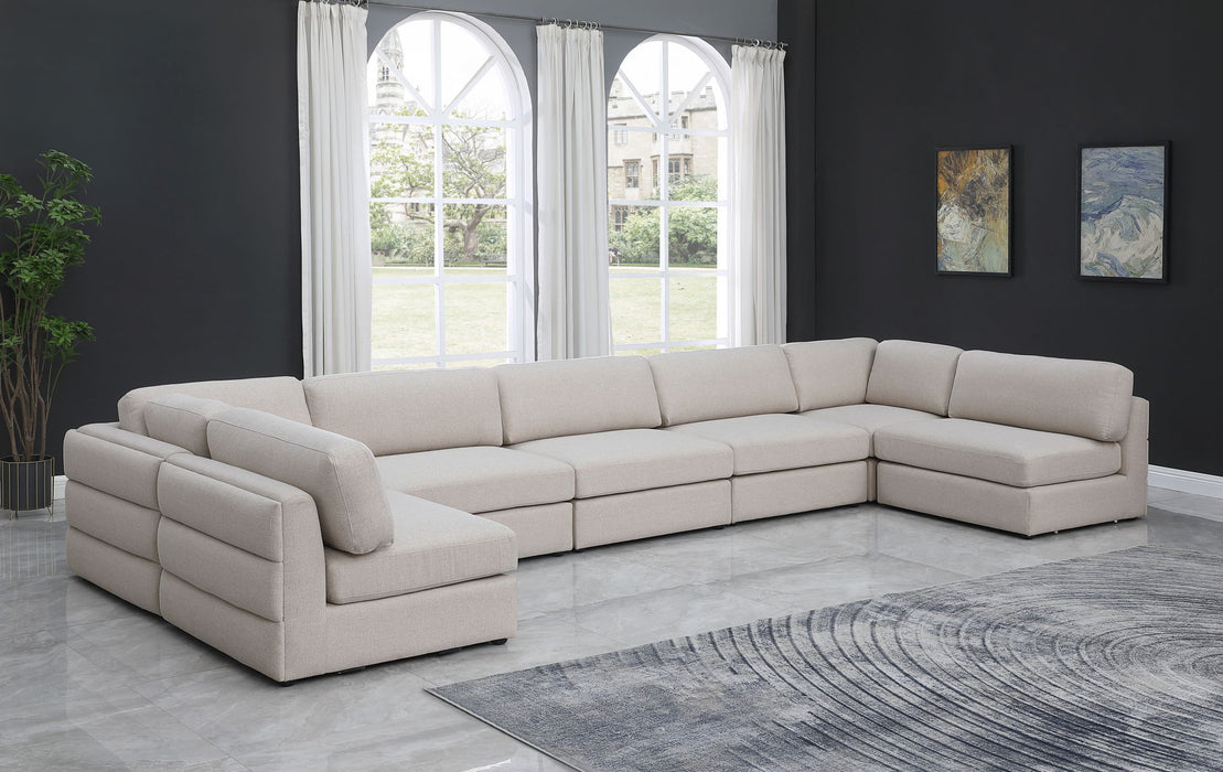 Beckham - Modular Sectional 7 Piece - Beige