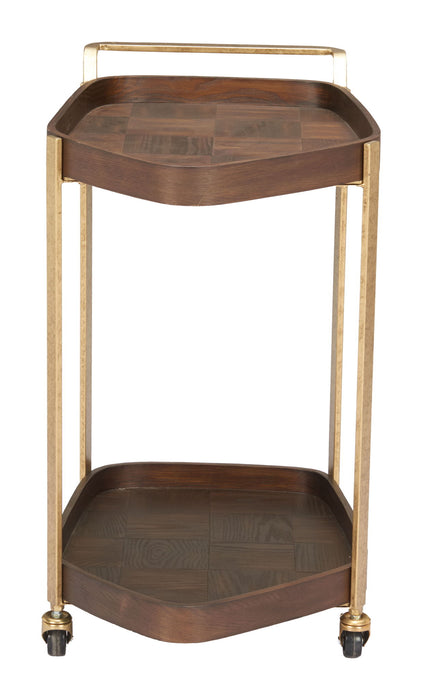 Stela - Bar Cart - Walnut Zuo Modern