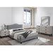 European Style Bed, Button Tufted Headboard Home Essentials