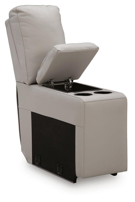 Gravier - Console With Storage - Gray Benchcraft®
