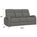 Manual Reclining Sofa With Dual Independent Recliners Emerald Home