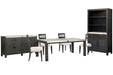 Plum Creek - 7 Piece Rectangular Dining Table Set Magnussen Furniture