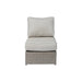 Outdoor 7 Person Conversation Set With Cushions, All Weather - Gray Mix LSI Patio Furniture
