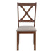 Dining Chair Side, Upholstered For Dining Room, Transitional (Set of 2) 8th Street