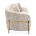 Lisbon - Sofa - Opal / Gold Michael Amini