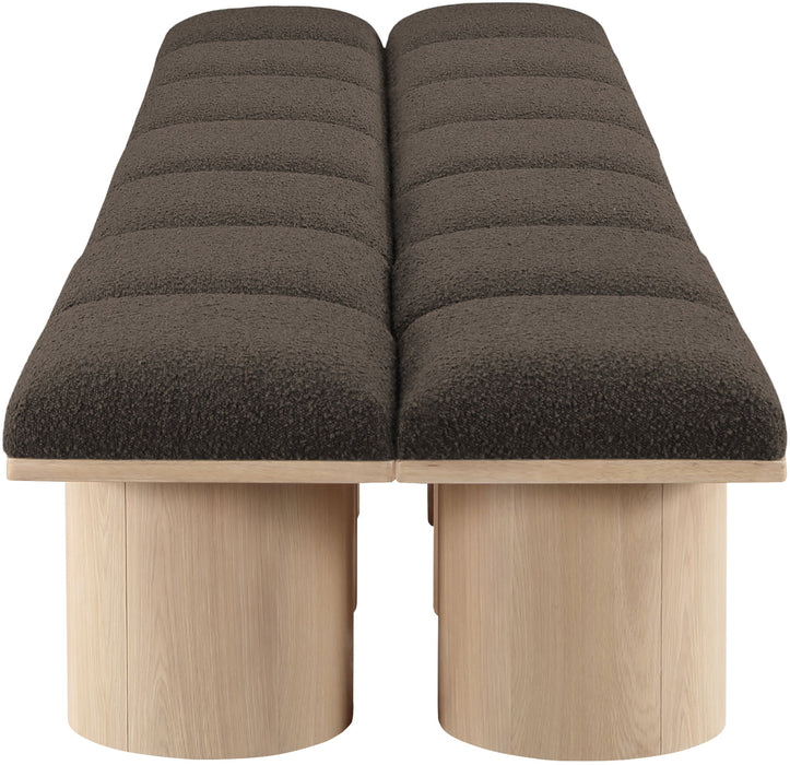 Pavilion - 14 Piece Modular Bench With Natural Base Meridian Furniture