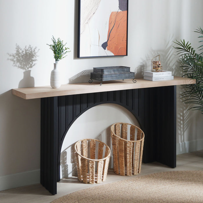 Arch Fluted Table Home Essentials