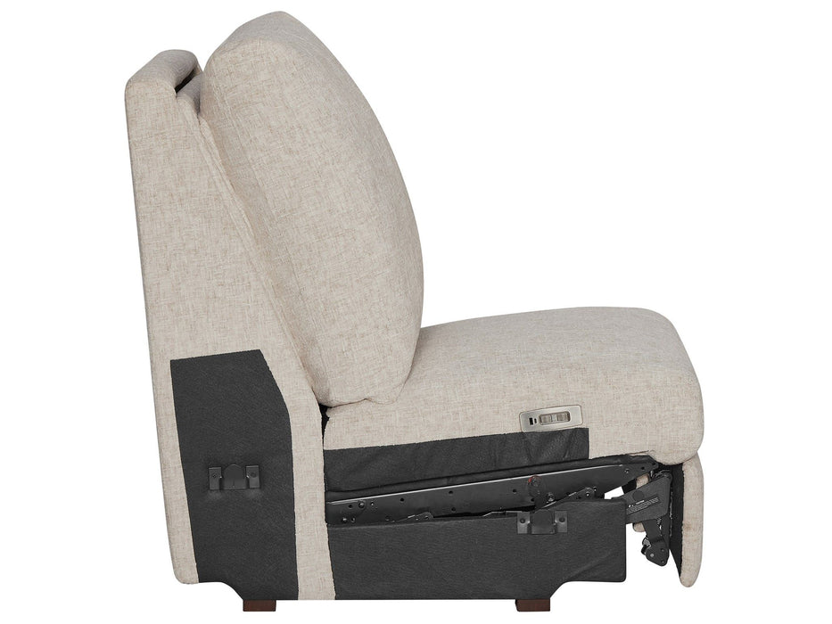 Rhodes - Armless Recliner - Rani Arctic Universal Furniture