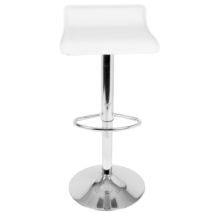 Ale - Contemporary Adjustable Barstool (Set of 2) Lumi Source