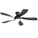 52" Ceiling Fan With 3 Color Dimmable LED Light, DC Reversible Motor, 6 Speed Settings Daily Nest