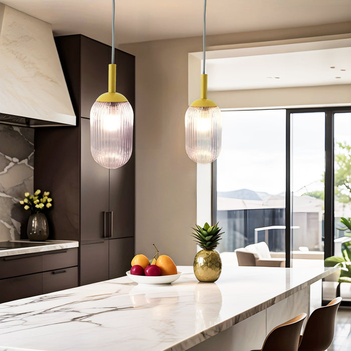 Gemma - Pendant Lamp - Gold Ashcroft Furniture