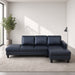 L - Shaped Sectional Sofa With Chaise & Ottoman Home Essentials