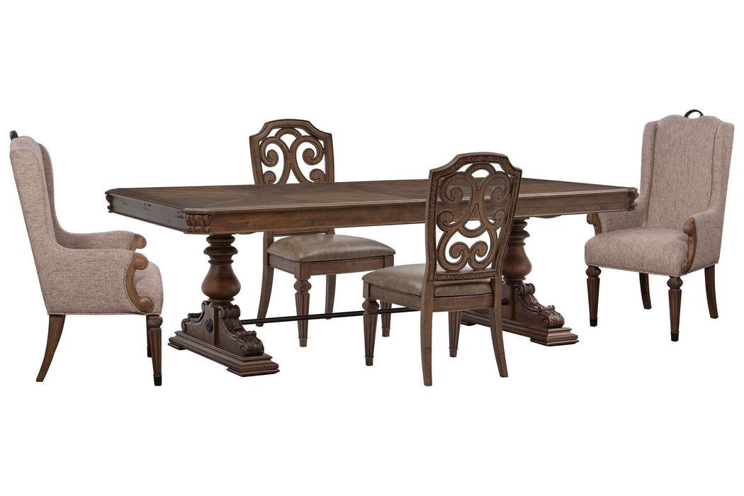 Durango - Extendable Trestle Dining Table Set Magnussen Furniture