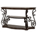Gretta - Merlot 2 Shelf Sofa Console Table - Brown Furniture Max