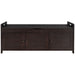 Storage Bench With 3 Shutter-Shaped Doors, Shoe Bench With Removable Cushion And Hidden Storage Space Hearth and Haven