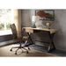 Danton - Executive Writing Desk - Gold Aluminum ACME