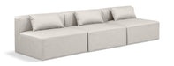 Cube - Modular 3 Seat Armless Sofa Meridian Furniture