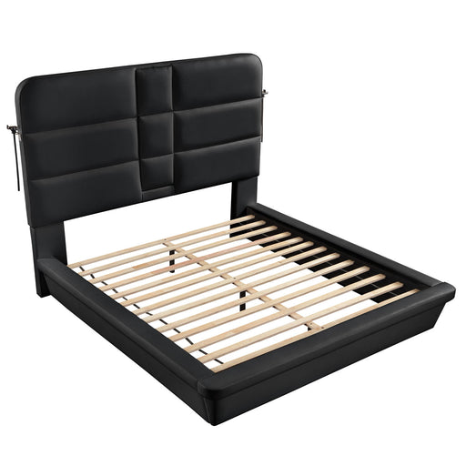 Futura - Upholstered Bed With Tall Headboard Matrix Furniture Group