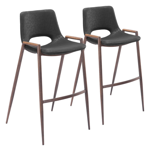 Desi - Barstool (Set of 2) Zuo Modern