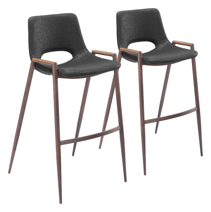 Desi - Barstool (Set of 2) Zuo Modern