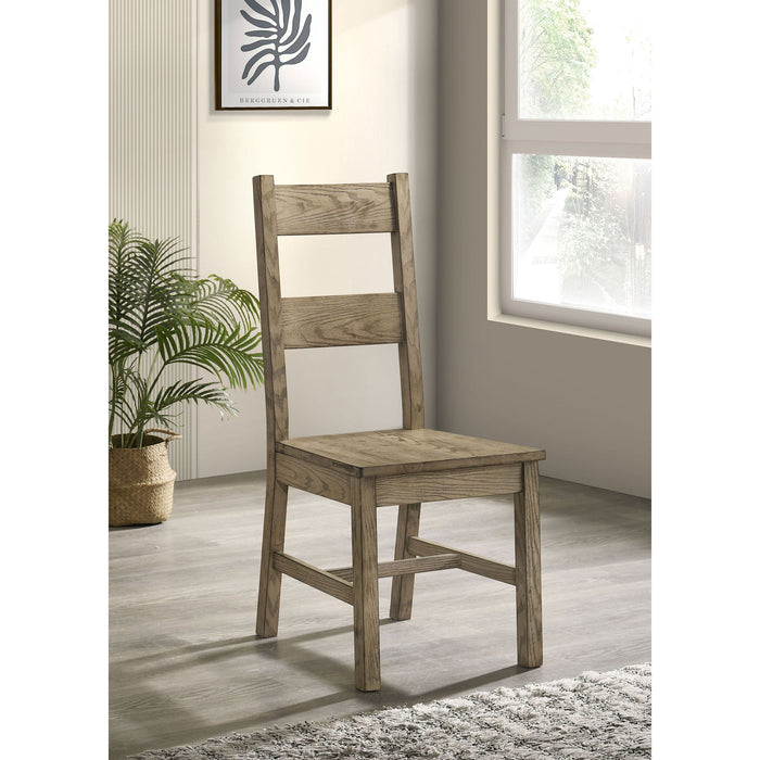 Cressley - Dining Side Chair (Set of 2) - Light Oak Furniture Max