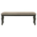 Kavita - Upholstered Dining Bench - Charcoal Furniture Max