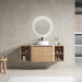 Wall Mounted Bathroom Vanity With Art Sink, 2 Storage Shelves, Soft Close Door Home Essentials