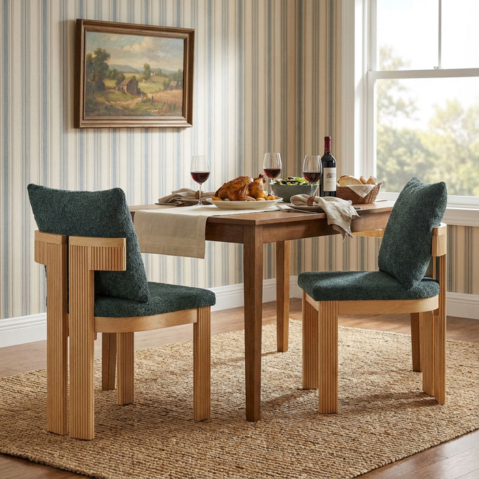 Indoor Dining Chair (Set of 2) Noble House