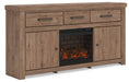 Garistyn - TV Stand With Fireplace Option Signature Design by Ashley®