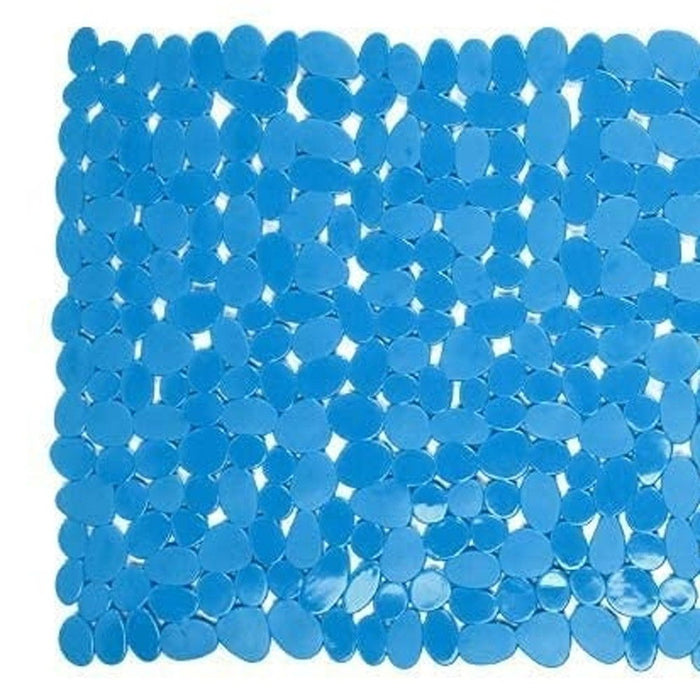 Spa Pebbles Bathtub Mat - Blue