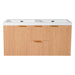 Modern Wall Mounted Bathroom Vanity, Soft Close Doors Hearth and Haven