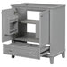 Modern Bathroom Vanity Base Only With Doors And Drawer Hearth and Haven