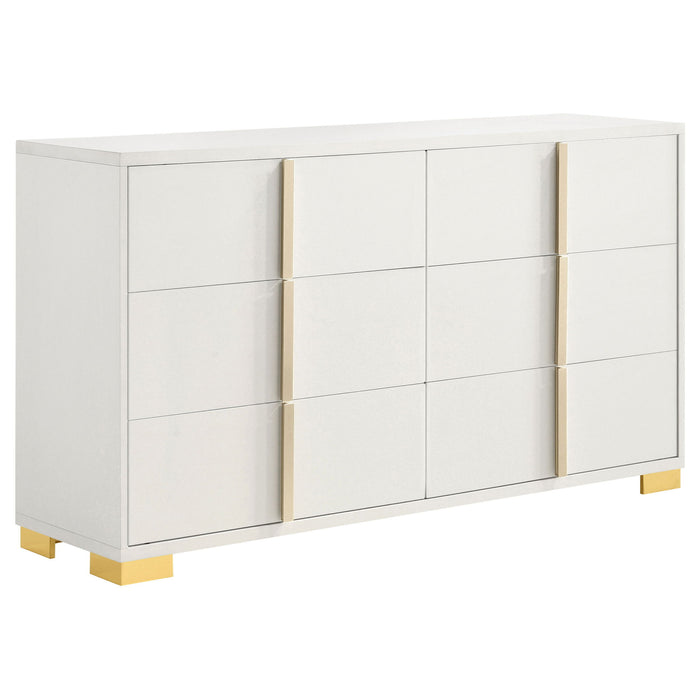 Medici - 6 Drawer Dresser Furniture Max