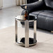 Round Table With Double Layer Storage Home Essentials