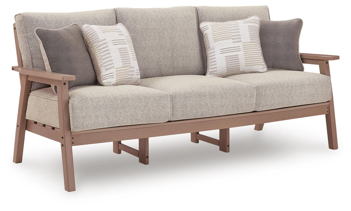 Grover Beach - Sofa With Cushion - Driftwood Signature Design by Ashley®