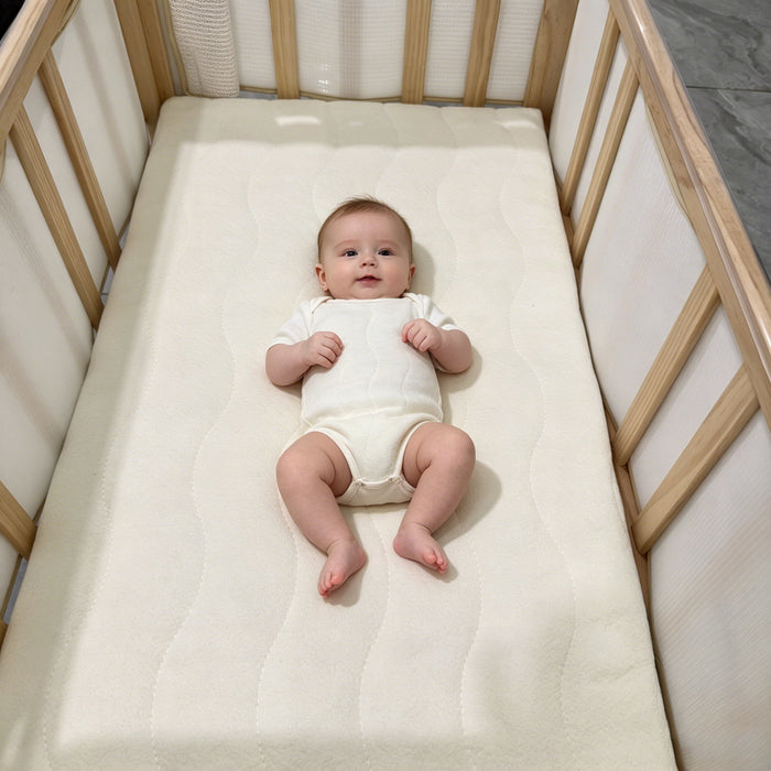 Portable Pne Bedside Bassinet, Crib With 3 Adjustable Heights, Compact Design - White Home Essentials