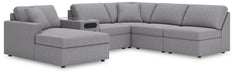 Modmax - Sectional - Granite Signature Design by Ashley®