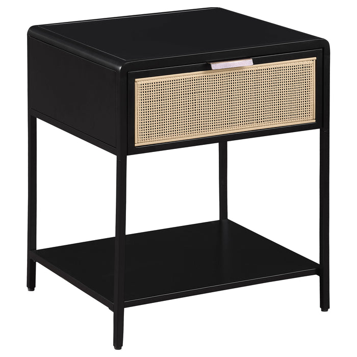 Duncan - 1 Drawer Bedside Table Furniture Max
