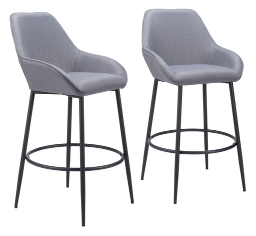 Vila - Barstool (Set of 2) Zuo Modern